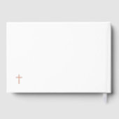 Gedenken Beerdigung Modern Memorial Beerdigung Gästebuch (Rückseite)