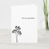 Gedenken - Beileid 04 Karte (Vorderseite)