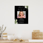 Gedenken Foto zur Erinnerung an das Leben Poster (Küche)