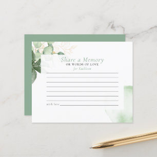 Gedenken Sie eines Verstorbenen Trauerkarten zur B