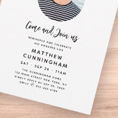 Gedenken und Feiern Gedenkstätte Modernes Foto Einladung