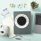 Gedenkerinnerung, für immer in unserem Herzen Aufkleber (iPad Hülle)