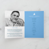 Gedenkfeier am Strand Programm (Innenseite)