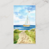Gedenkfeier Beileid für Segelboote der Bakenkarte Telefonnummerkarte (Vorderseite)