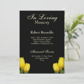 Gedenkfeier / Bekanntgabe Ankündigung (Stehend Vorderseite)