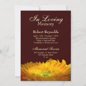 Gedenkfeier / Bekanntgabe Ankündigung (Vorderseite)