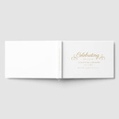 Gedenkfeier "Das Leben feiern" Weiß Gästebuch (Voll)