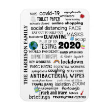 Gedenkfeier der personalisierten Covid-19-Weltpand