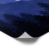 Gedenkfeier des Lebens in den Bergen Poster (Ecke)