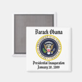 Gedenkfeier des PRÄSIDENTEN OBAMA Magnet (Vorderseite/Rückseite)