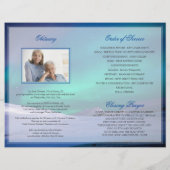 Gedenkfeier des Programms zur Beerdigung von Auror Flyer (Hinten)