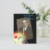 Gedenkfeier "dia de los muertos" (Hi-Fi) Einladungspostkarte (Stehend Vorderseite)