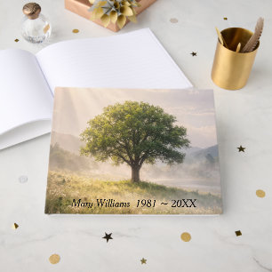 Gedenkfeier Einsamer Baum im Nebel Gästebuch