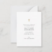 Gedenkfeier Erholung in Frieden Modernes, einfache Mitteilungskarte (Vorderseite)