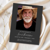 Gedenkfeier Foto Tribut Postkarte