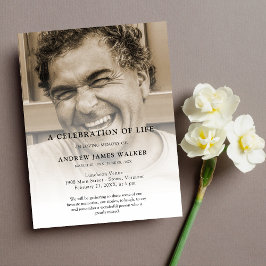 Gedenkfeier Foto Tribut Postkarte