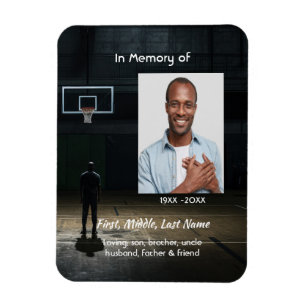 Gedenkfeier für Basketballspieler Magnet