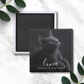 Gedenkfeier für Beileid-Foto Magnet