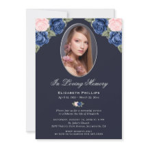 Gedenkfeier für Blaues Foto Beerdigung