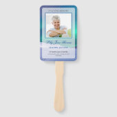 Gedenkfeier für das Aurora-Beerdigungsprogramm Fächer (Vorderseite)