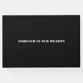 Gedenkfeier für das Foto Gästebuch (Rückseite)