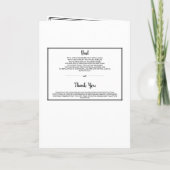 Gedenkfeier für das Foto Programm (Rückseite)