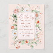 Gedenkfeier für das Leben im Haushalt (Vorderseite)