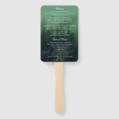 Gedenkfeier für das Waldbeerungsprogramm Fächer (Rückseite)