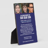 Gedenkfeier für die Beerdigung der sündigen blauen Fotoplatte (Seite)