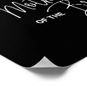 Gedenkfeier für die Black Mother Bride vorbehalten Poster (Ecke)