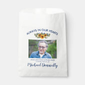 Gedenkfeier für Sonnenblumenkerne Geschenktütchen (Vorderseite)