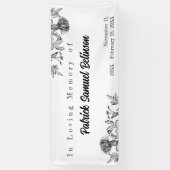 Gedenkfeier | In Love Memory Banner (Vertikal)