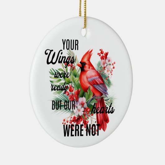 Gedenkfeier Kardinal Weihnachtsschmuck (Rechts)