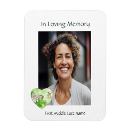 Gedenkfeier, Lebensfeier, Dienst Hummingbird Magnet