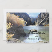 Gedenkfeier Lebensruhe Einladung (Vorderseite)