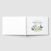 Gedenkfeier Moderne Wasserfarben Gästebuch (Voll)