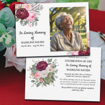 Gedenkfeier Pfingstrosen Foto Beerdigung