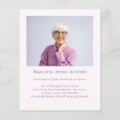 Gedenkfeier Pink Bläserfeier (Rückseite)