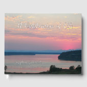 Gedenkfeier Pink Sunset Memorial Gästebuch (Vorderseite)