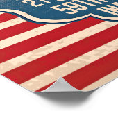 Gedenkfeier von Biden Harris 59. Poster (Ecke)