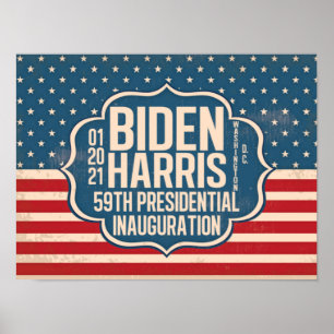 Gedenkfeier von Biden Harris 59. Poster