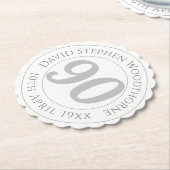 Gedenkfeier zum 90. Geburtstag Untersetzer (angewinkelt)