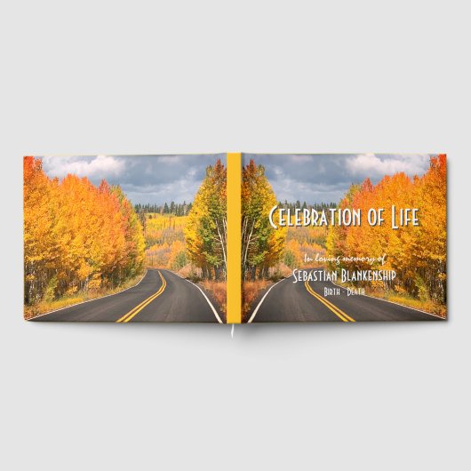 Gedenkfeier zum Fall des Lebens Gästebuch (Voll)