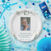 Gedenkfeier zum Foto des grünen Mannes Pappteller (Party)