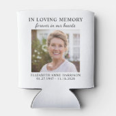 Gedenkfeier zum Foto des Lebens Dosenkühler (Rückseite)