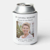 Gedenkfeier zum Foto des Lebens Dosenkühler (Kanne Rückseite)