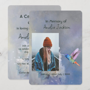 Gedenkfeier zum Foto des Lebensgefühls Einladung