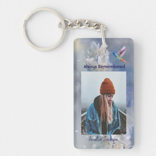Gedenkfeier zum Foto des Lebensgefühls Schlüsselanhänger (Vorderseite)