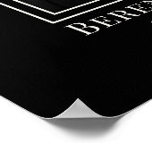 Gedenkfeier zum Foto Poster (Ecke)