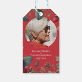 Gedenkfeier zum Foto von lebenslangen Bestattungsg Geschenkanhänger